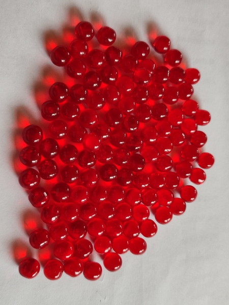 Red polished 8mm - 2nd quality